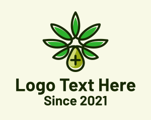 Oil - Medical Marijuana Oil logo design
