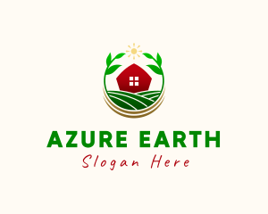 Nature Farm House logo design