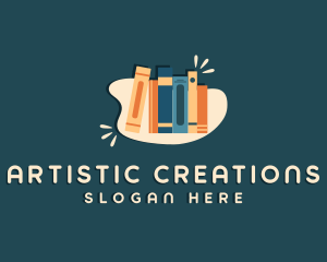 Creative - Creative Book Library logo design