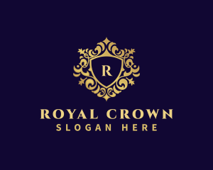 Royal Decorative Shield  logo design