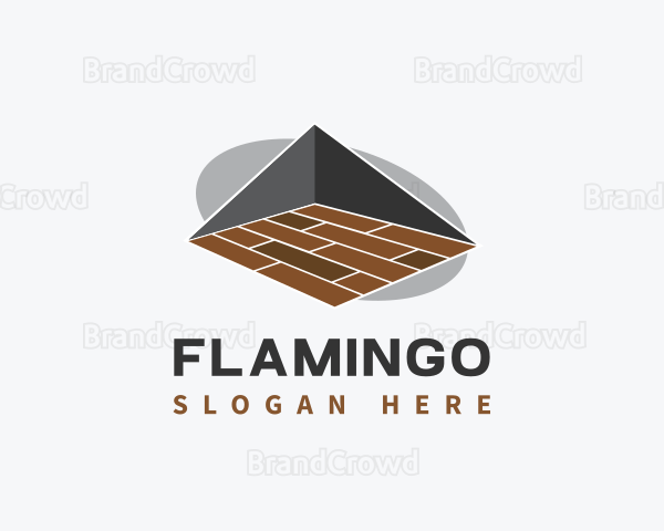 Wooden Tiles Flooring Logo