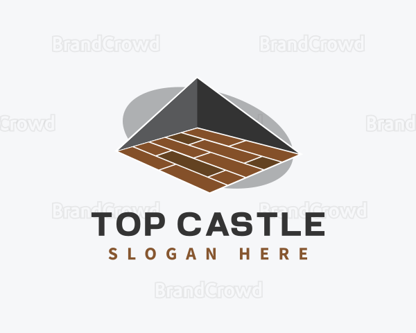 Wooden Tiles Flooring Logo