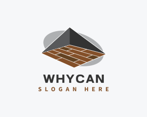 Wooden Tiles Flooring logo design
