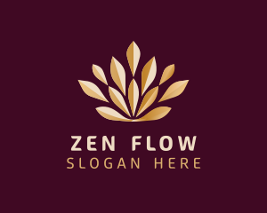 Yoga - Lotus Flower Yoga Studio logo design