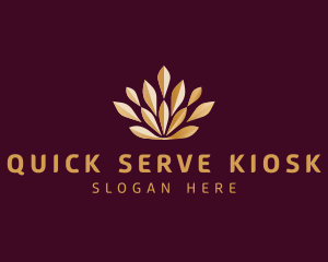 Lotus Flower Yoga Studio logo design