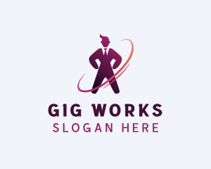 Professional Work Employee logo design