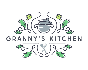 Kitchen Cooking Pot  logo design