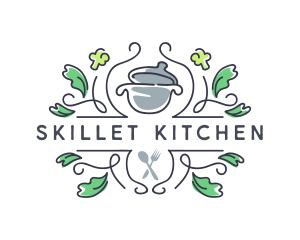 Kitchen Cooking Pot  logo design