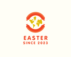 Eat - International Sausage Company logo design