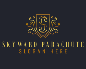 Expensive Royal Hotel Letter S logo design