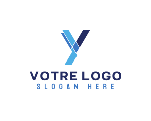 Shape - Modern Y Tech logo design