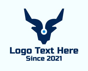 Technology - Tech Deer Head logo design