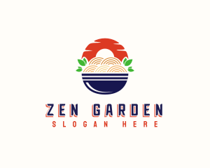 Asian Ramen Bowl  logo design