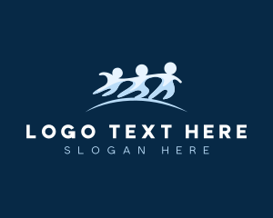 Dynamic - Community Group People logo design