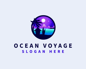 Vacation Beach Resort logo design