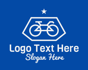 Biking - Bicycle Star logo design