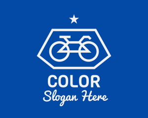 Athlete - Bicycle Star logo design