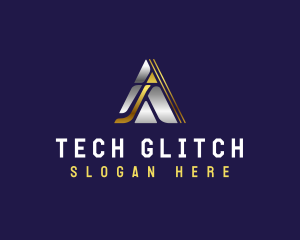 Tech Triangle Pyramid  logo design