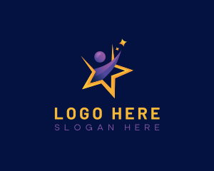 Coaching - Star Foundation Human Resource logo design