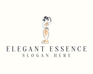Elegant Fashion Woman logo design