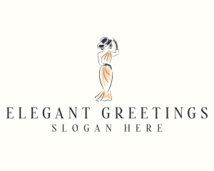 Elegant Fashion Woman logo design