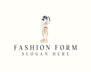 Elegant Fashion Woman logo design