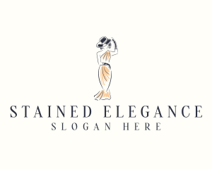 Elegant Fashion Woman logo design