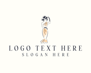 Dress - Elegant Fashion Woman logo design