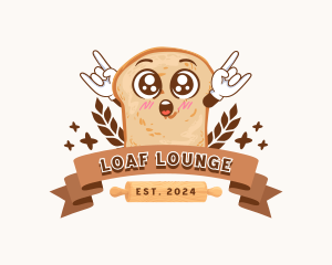 Loaf - Cute Loaf Bread logo design