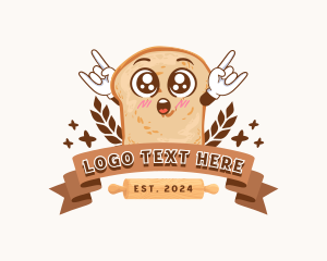 Confectionery - Cute Loaf Bread logo design