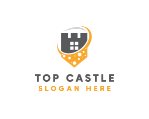 Castle House Shield logo design