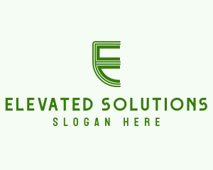 Generic Business Letter E logo design