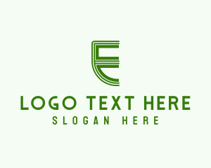Classy - Retro Stripe Business logo design