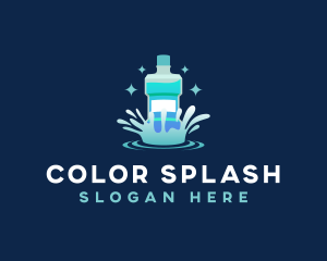 Dental Oral Mouthwash logo design