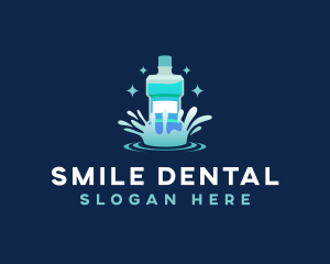Dental - Dental Oral Mouthwash logo design