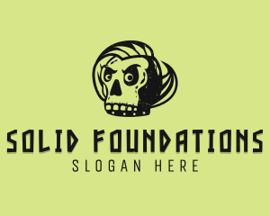 Band - Punk Skull Music logo design