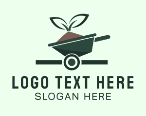 Lawn Care - Wheelbarrow Lawn Care logo design