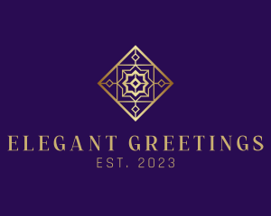 Elegant Ornament Tile logo design