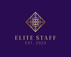 Elegant Ornament Tile logo design