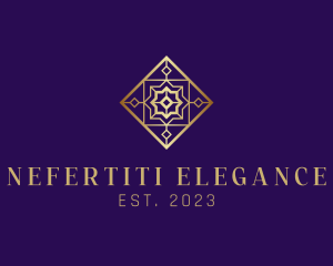 Elegant Ornament Tile logo design