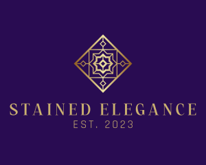 Elegant Ornament Tile logo design