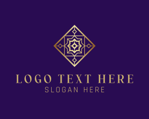 Elegant Ornament Tile Logo