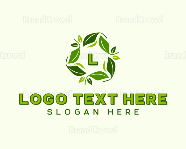 Sustainable Natural Leaves Logo