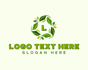 Gardening - Sustainable Natural Leaves logo design