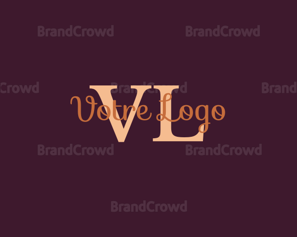 Luxury Cursive Business Logo