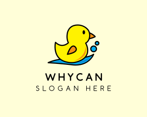 Daycare Center - Rubber Ducky Toy logo design