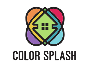 Colorful 360 Homes  logo design