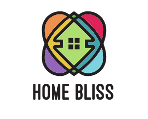 Colorful 360 Homes  logo design