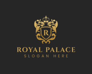 Ornate Royalty Crest  logo design