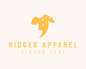 Shirt Sparkle Laundry logo design